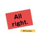 英語で話そう（個別スタンプ：10）