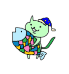 キモカワネコのスタンプ（個別スタンプ：23）