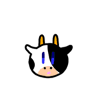 無感情どうぶつフェイス（個別スタンプ：14）
