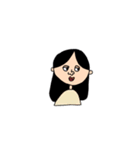いろんなひといる、（個別スタンプ：4）