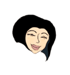 前下がりボブ女（個別スタンプ：3）