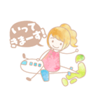 旅するスタンプ＊海外旅行（個別スタンプ：1）