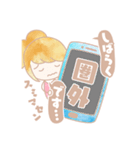 旅するスタンプ＊海外旅行（個別スタンプ：15）