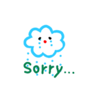 Happy Cloudy（個別スタンプ：4）