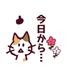 三毛猫のロロちゃん新元号版（個別スタンプ：1）