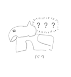 へたうまどうぶつ（個別スタンプ：10）