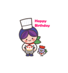 ブルベリッ娘とブルピヨ（富谷市公式）（個別スタンプ：9）