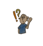 手描きのオードリー（個別スタンプ：7）