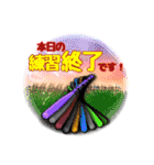 少年野球チームの父母の連絡用（金×黒）（個別スタンプ：40）