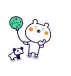 しろくまほっぷくん（個別スタンプ：24）