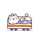 しろくまほっぷくん（個別スタンプ：25）