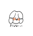 もちもちうさちゃん（個別スタンプ：6）