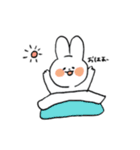 もちもちうさちゃん（個別スタンプ：8）