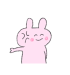 マイナス思考のゆるふわうさぎ（個別スタンプ：23）