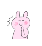 マイナス思考のゆるふわうさぎ（個別スタンプ：24）