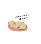 ネコニューていねい（個別スタンプ：7）