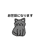 いろんなにゃんこ☆（敬語）（個別スタンプ：5）