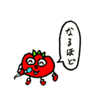 完熟トマト新聞のスタンプ②（個別スタンプ：24）