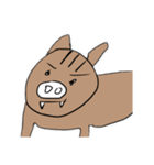 絵を見たら分かる 干支 その他 動物 猫 犬（個別スタンプ：9）