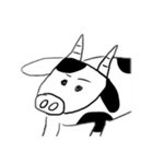 絵を見たら分かる 干支 その他 動物 猫 犬（個別スタンプ：10）