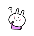 あ。うさぎ。（個別スタンプ：27）