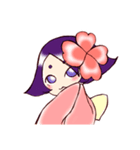 お着物娘（個別スタンプ：8）