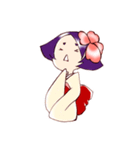 お着物娘（個別スタンプ：9）