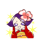 お着物娘（個別スタンプ：13）