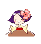 お着物娘（個別スタンプ：15）