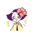 お着物娘（個別スタンプ：21）