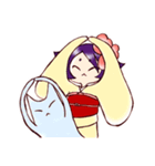 お着物娘（個別スタンプ：24）