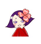 お着物娘（個別スタンプ：25）