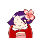 お着物娘（個別スタンプ：31）