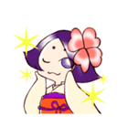 お着物娘（個別スタンプ：33）