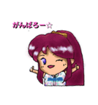 「ゆみこねーさん☆」と仲間たち ②（個別スタンプ：1）