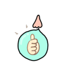 鼻水！？ふきだし（個別スタンプ：8）