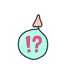 鼻水！？ふきだし（個別スタンプ：12）