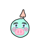 鼻水！？ふきだし（個別スタンプ：40）