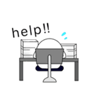 おばけちゃんと見習いくん（個別スタンプ：9）