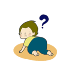 0歳赤ちゃんとパパママ（個別スタンプ：1）
