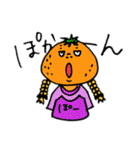 ORANGEのおさげの女の子だ。（個別スタンプ：29）