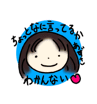 北見梓専用スタンプ。これもまた少ない。（個別スタンプ：1）