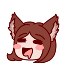 イヌギャルリツコ（個別スタンプ：5）