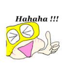 スーパーヒーロー@イチ・マン（個別スタンプ：3）