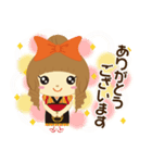 杏ちゃん ＆ 花ちゃん（24ver.）（個別スタンプ：5）