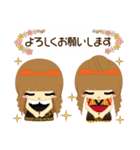 杏ちゃん ＆ 花ちゃん（24ver.）（個別スタンプ：7）