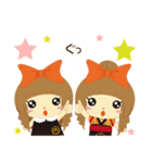 杏ちゃん ＆ 花ちゃん（24ver.）（個別スタンプ：11）