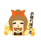 杏ちゃん ＆ 花ちゃん（24ver.）（個別スタンプ：15）
