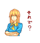 女の子は可愛い！new（個別スタンプ：14）