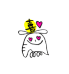 一筆書きぞう5（個別スタンプ：14）